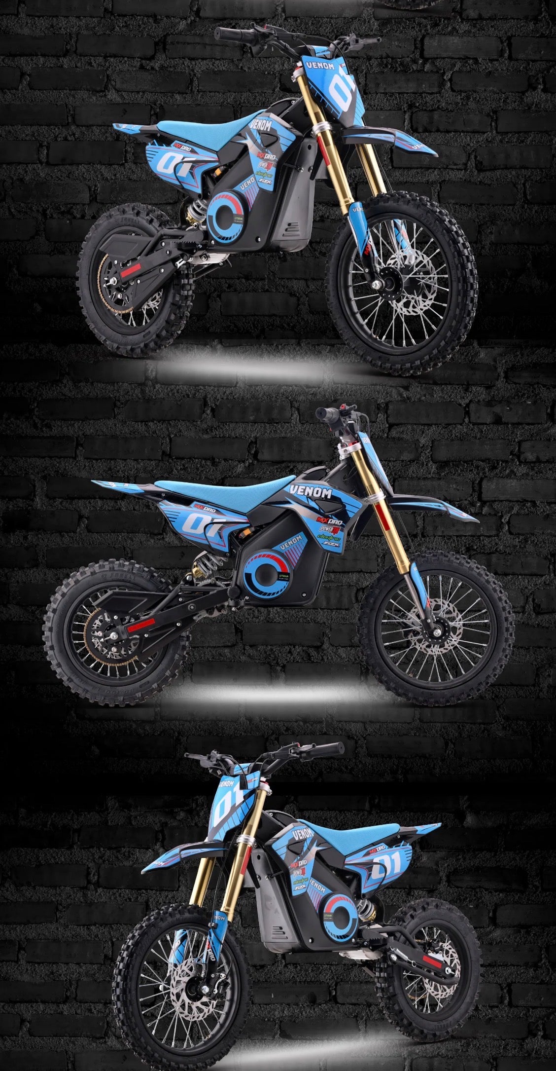Venom Pro 1600w Elétrica Dirt Bike