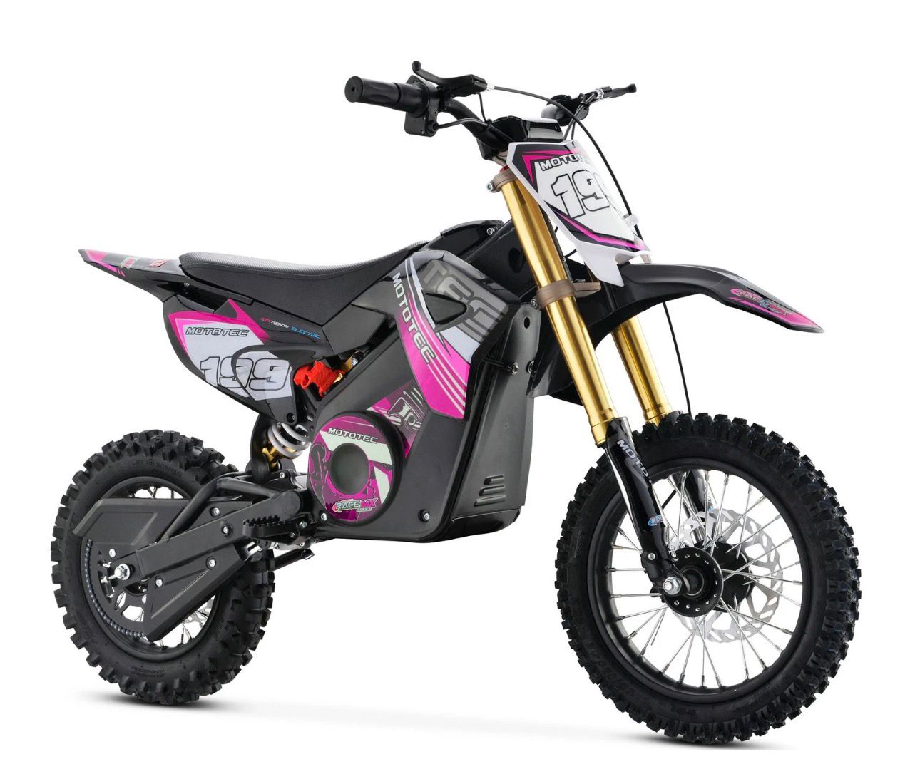 Moto Elétrica Mototec 1200W – Mini Dirt Bike Off-Road