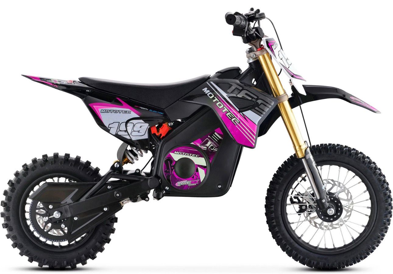 Moto Elétrica Mototec 1200W – Mini Dirt Bike Off-Road