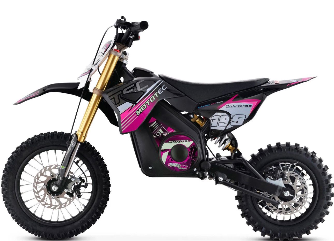 Moto Elétrica Mototec 1200W – Mini Dirt Bike Off-Road