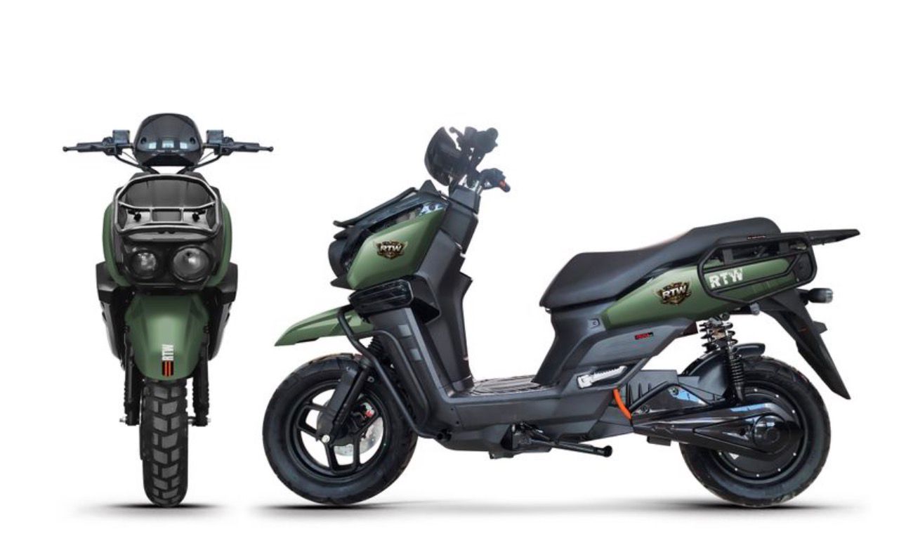 Scooter elétrico urbano para adultos, bateria 60V 72v 20Ah, alcance de 60km, display LED