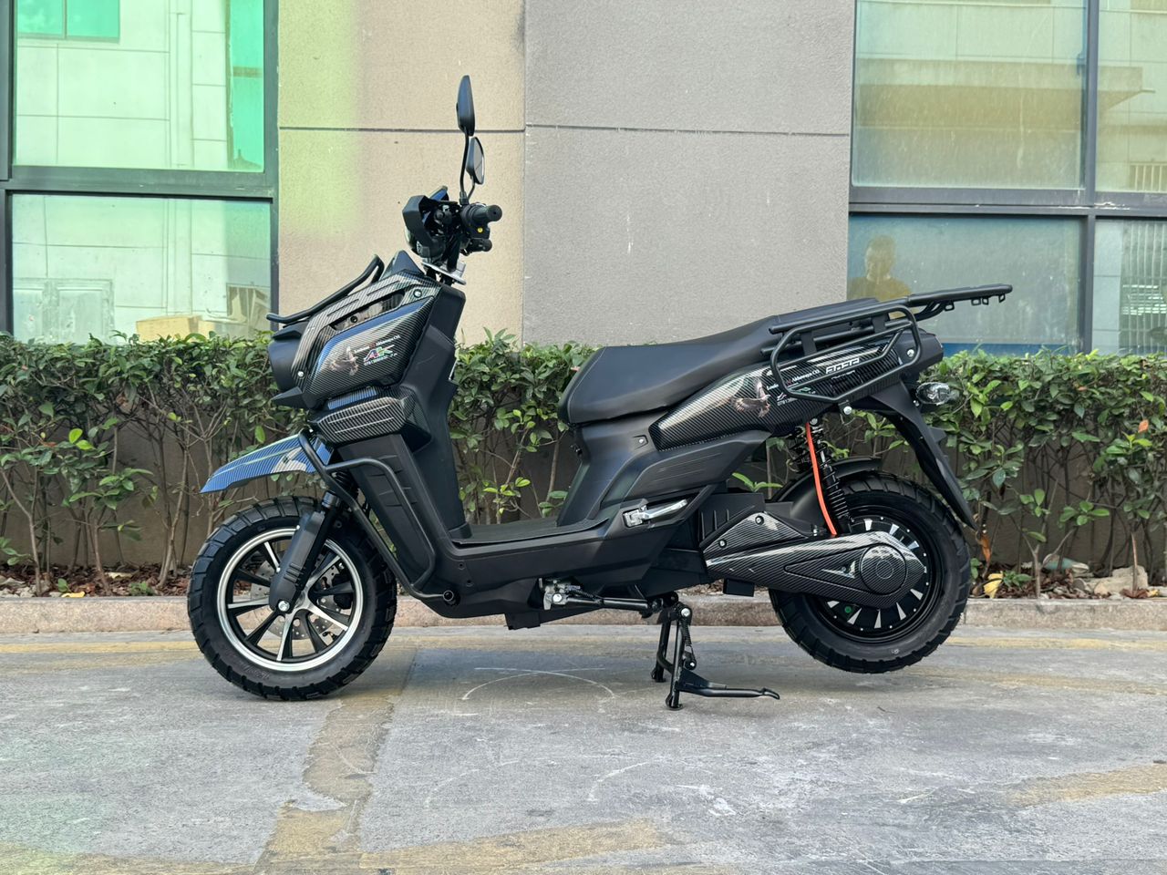 Scooter elétrico urbano para adultos, bateria 60V 72v 20Ah, alcance de 60km, display LED
