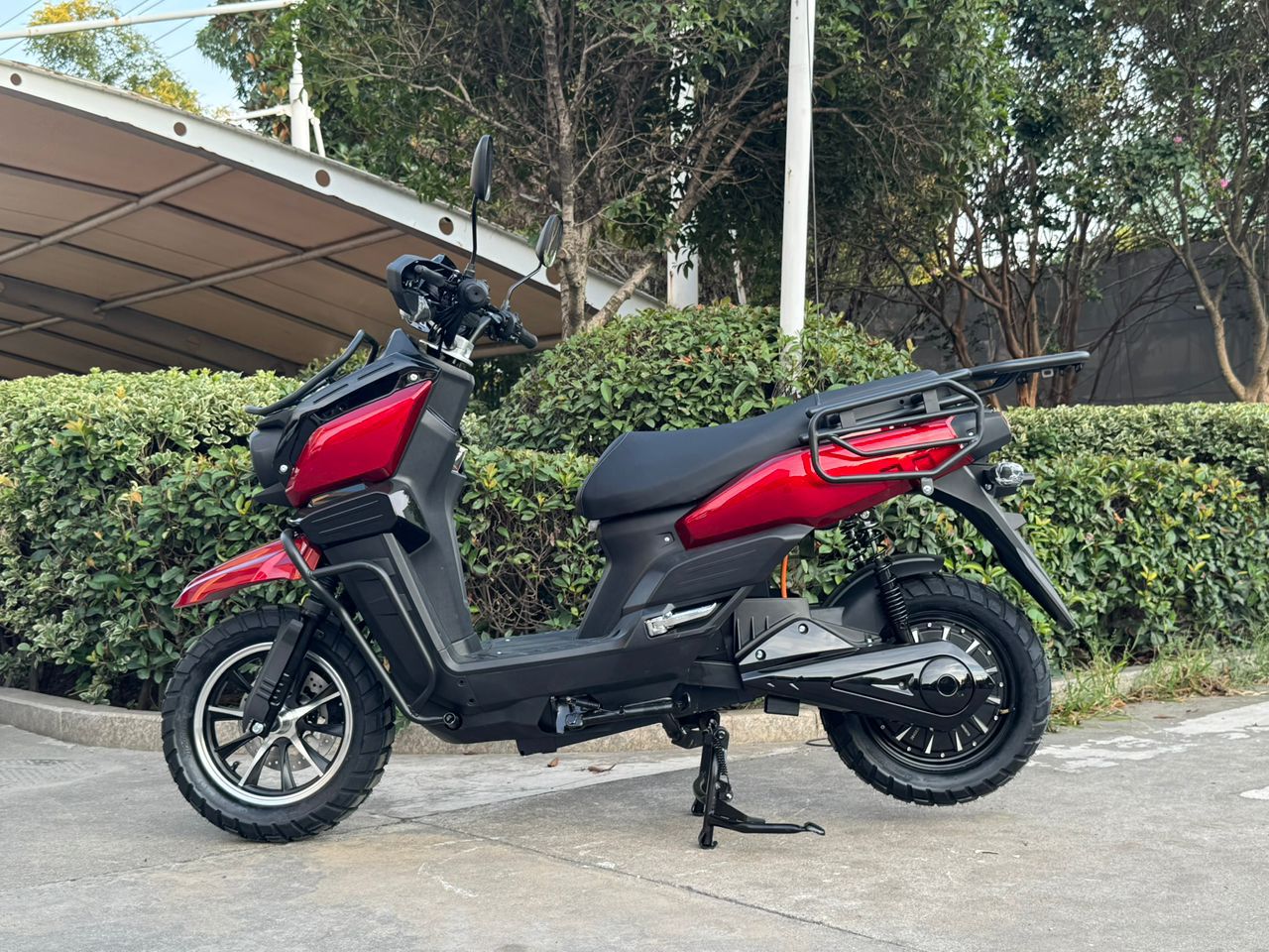 Scooter elétrico urbano para adultos, bateria 60V 72v 20Ah, alcance de 60km, display LED