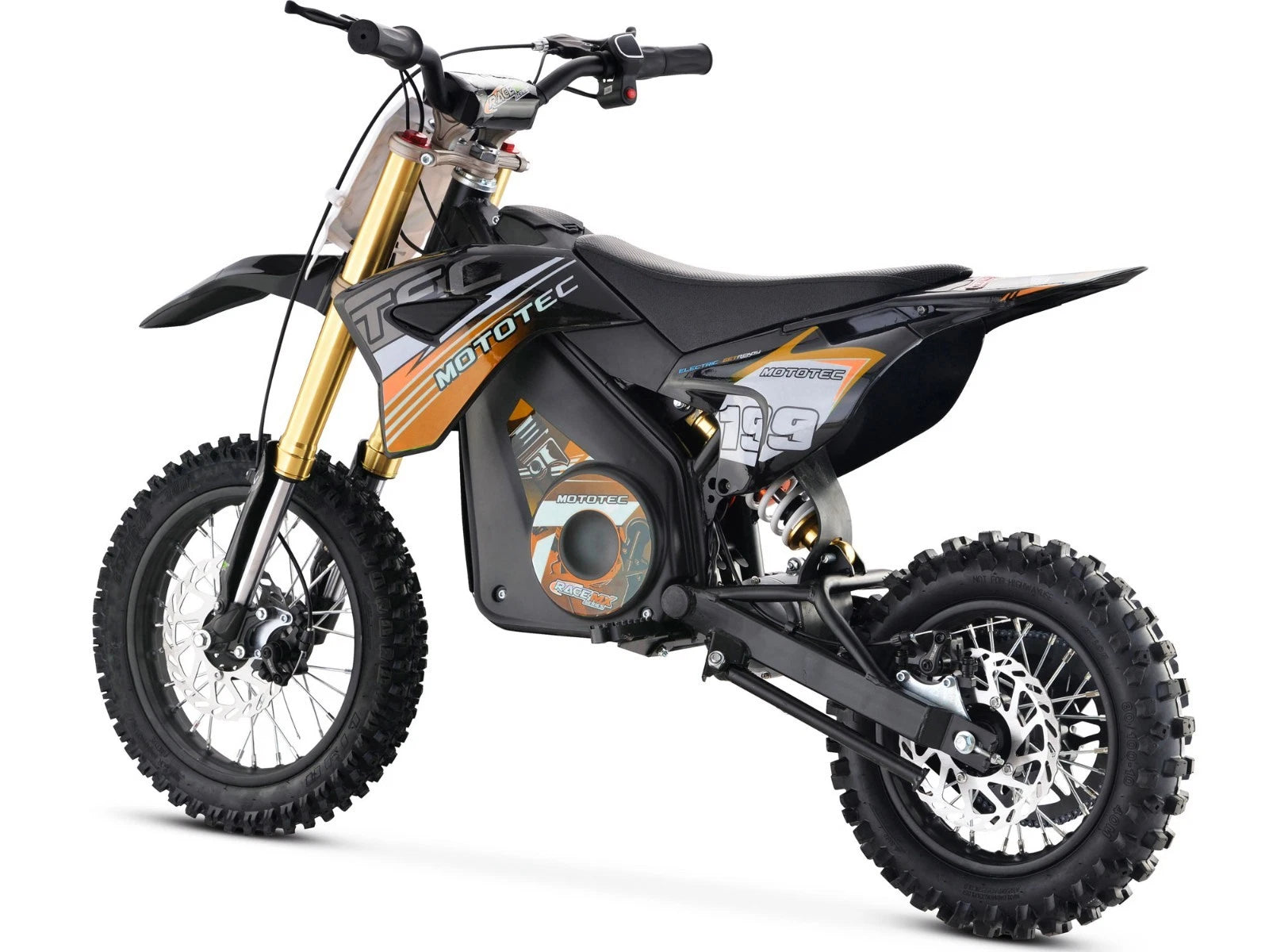 Moto Elétrica MotoTec Pro 1200W 36V – Dirt Bike Off-Road