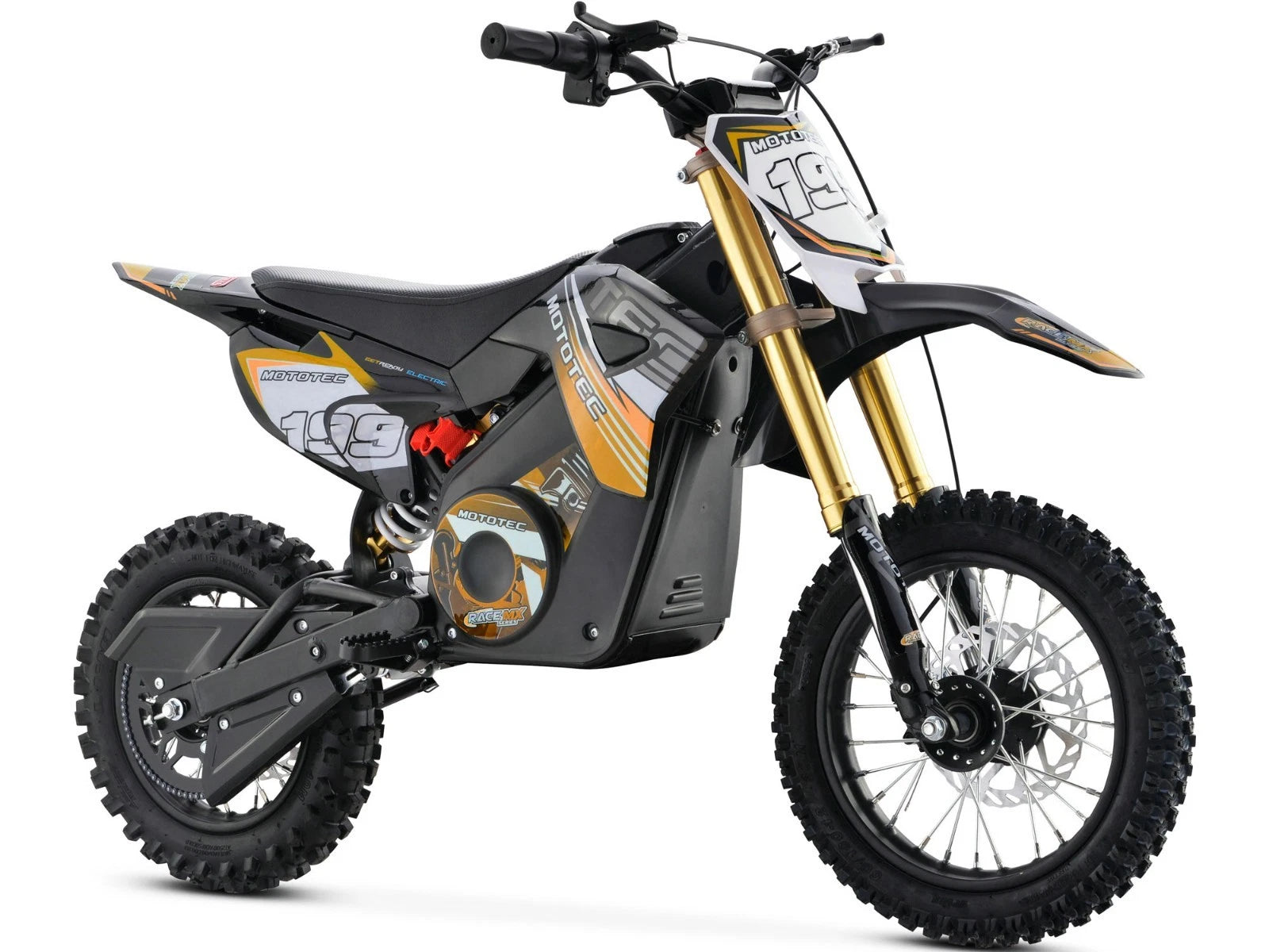 Moto Elétrica MotoTec Pro 1200W 36V – Dirt Bike Off-Road